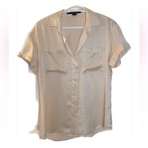 Rachel Mara silk blouse sz S EUC